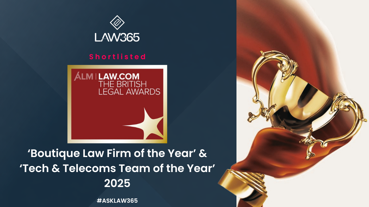‘Boutique Law Firm of the Year’ & ‘Tech & Telecoms Team of the Year’ 2025