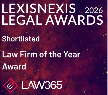Lexus Nexis Shortlist Law Firm of the Year