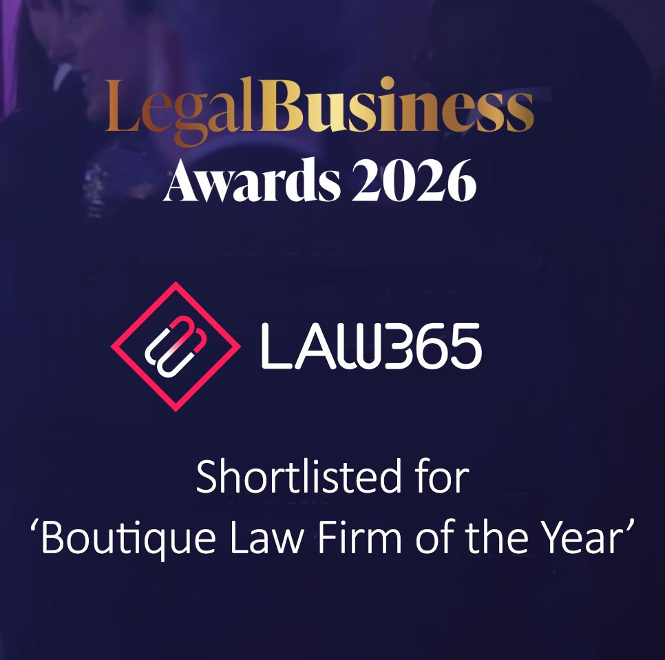 Legal Business Awards Law 365