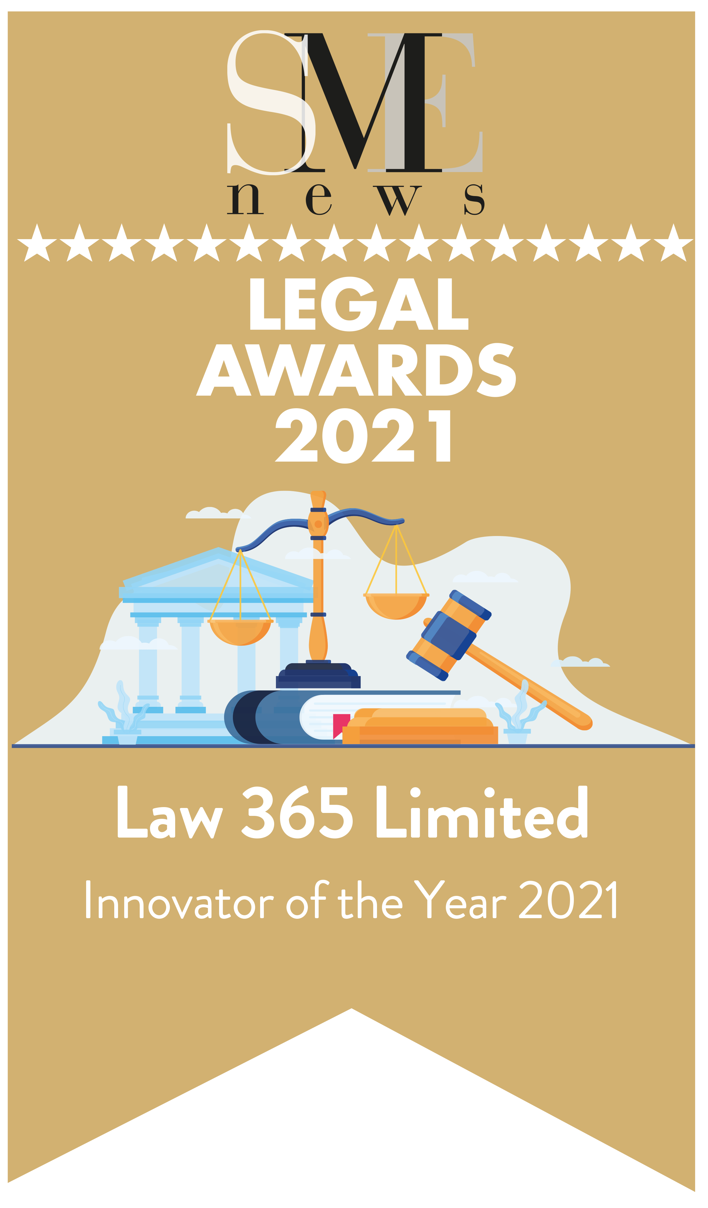 SME NEWS Legal Awards 2021 (Innovator of the Year)