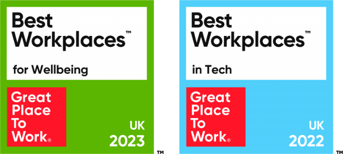 Great Place to Work badges