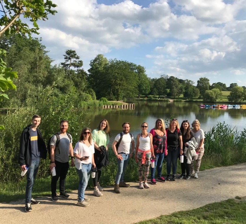 Team Law 365 team at Dunorlan Park Lake trimmed even more