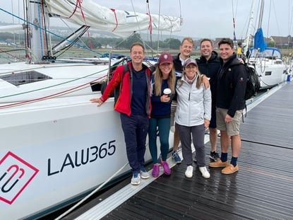 Regatta - Team with branded boat 700 x 525
