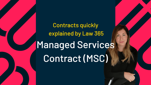 Contracts Explained MSC