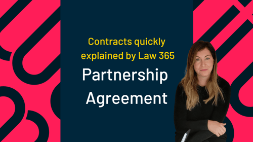 Contracts Explained Partnership Agreement