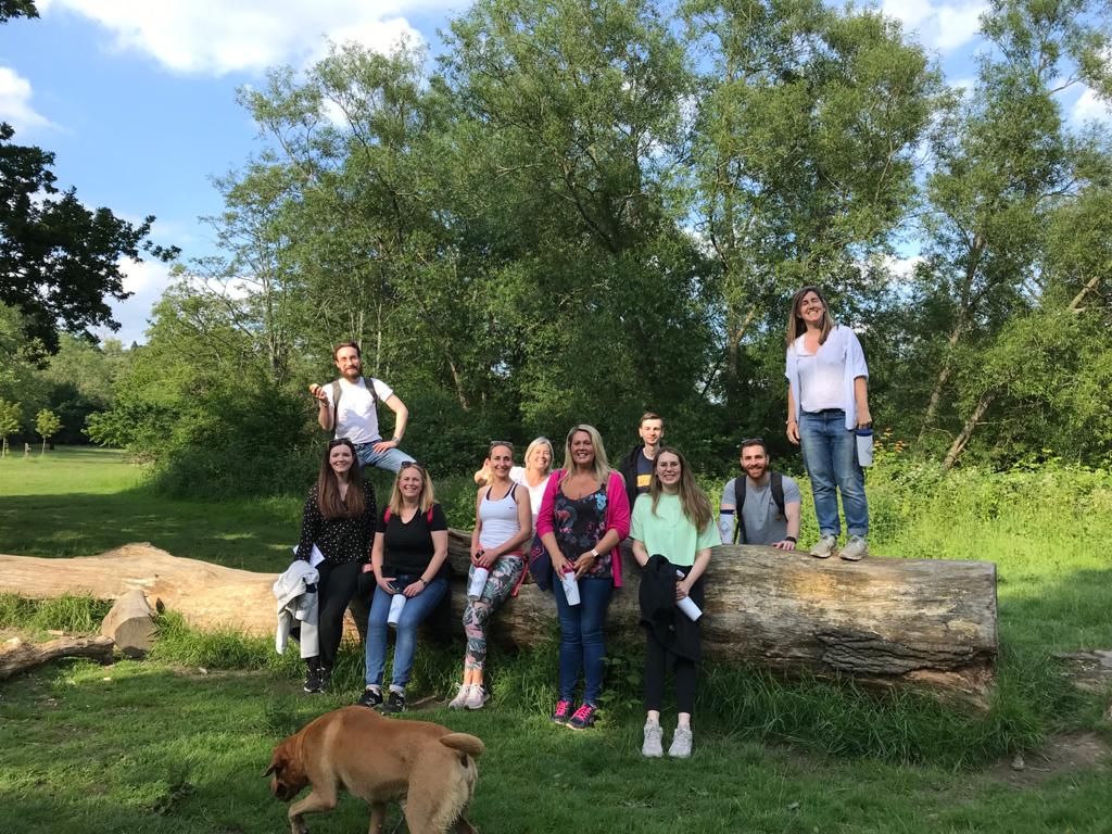 Team 2021 on log