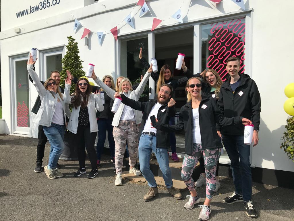 2021 team outside office