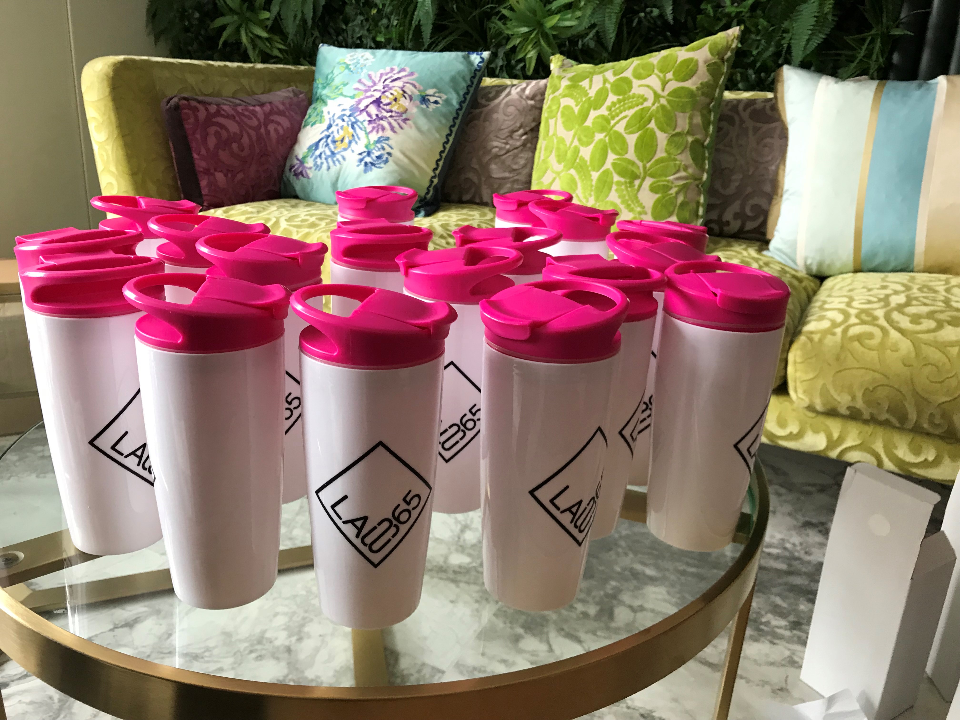 Law 365 branded bottles