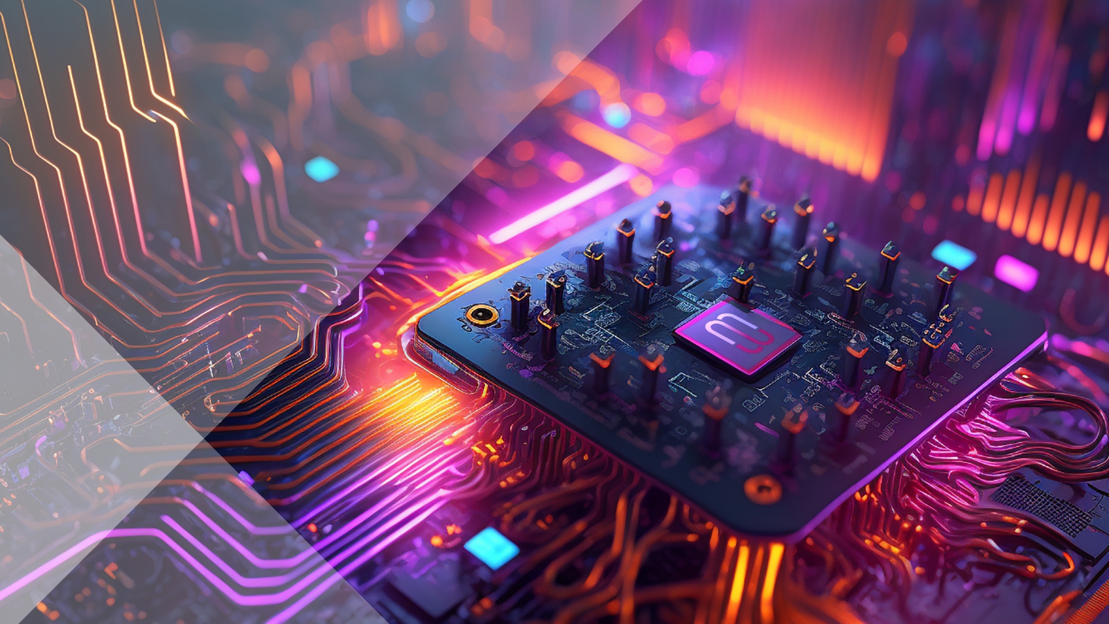 Electronic circuit board close up. Technology background. Central Computer Processors  CPU concept. Motherboard digital microchips. Tech background. Integrated  communication processor. Generative ai 25550126 Stock Photo at Vecteezy